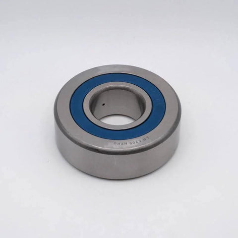 LR5201NPPU Track Roller Ball Bearing 12x35x15.9 LR5201-2RS, metal and rubber round design, close-up view