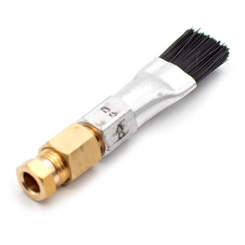 Escalator Automatic Oiling Brush And Chain Lubrication Brush Set for central lubrication systems, zinc alloy and nylon head, M8 M10, 10 pack.