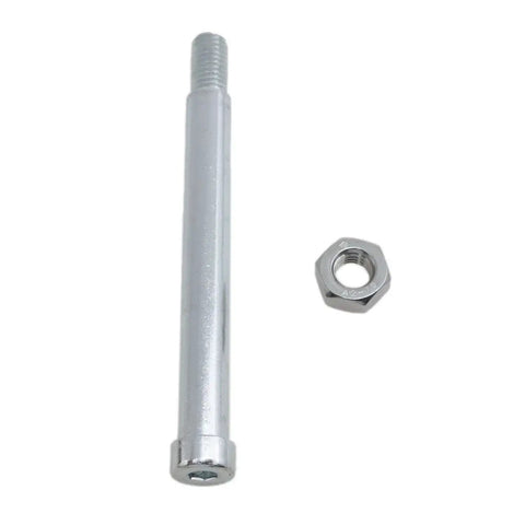 Revolving Steel Machine Handle M10 Thread Black Lathe Handle With Nut Hand Wheel Accessory for lathes, grinders, and milling machines