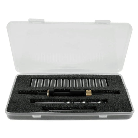 M11X1.5 Head Bolt Thread Repair Kit 35119S for Cadillac Toyota Nissan Isuzu Hyundai Kia in protective carrying case.