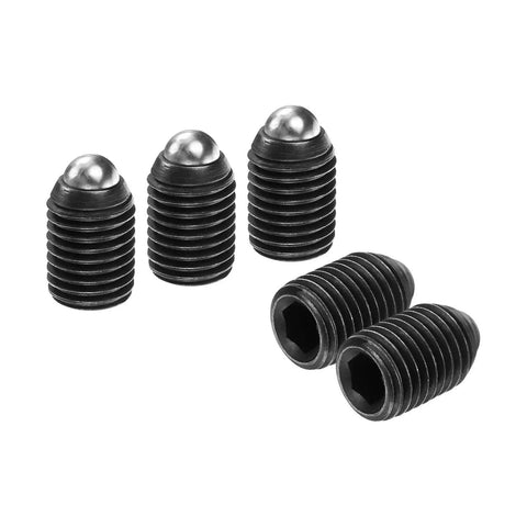 10 Pieces M16 By 20mm Screw Thread Ball Plunger With Hex Socket High Carbon Steel Spring Plungers For Lubrication And Pneumatic Tools