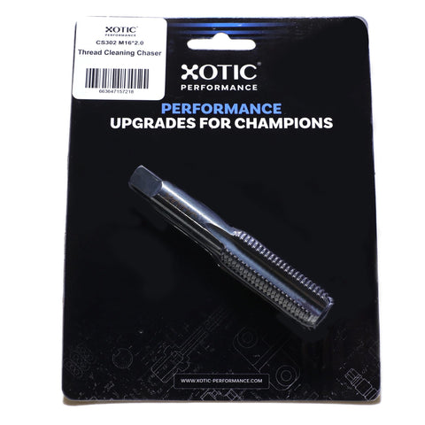 Thread Chaser M16 By 2 Point 0 heavy-duty high-speed steel 4241 durable thread repair tool CS302 in retail packaging.