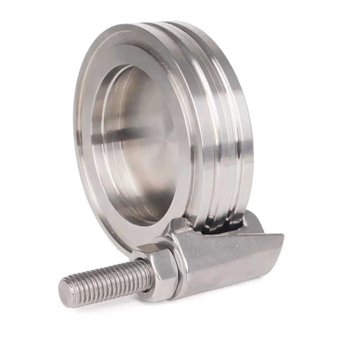 M24 304 Stainless Steel Vacuum Caliper Screw Quick Type C Clamp Hook Bolt for Industrial Fastening, front view