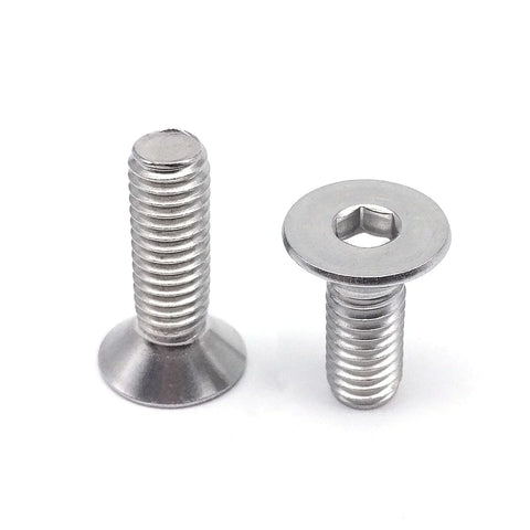 M3 10mm Long Low Profile Stainless Steel Hexagon Screw - VXB Ball Bearings