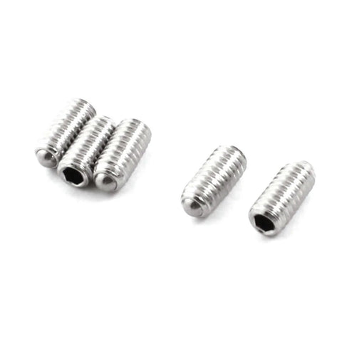 5pcs M4 Screw Thread Spring Ball Plunger, Hex Socket Head Design, 8mm Length Precision Detent Plungers shown