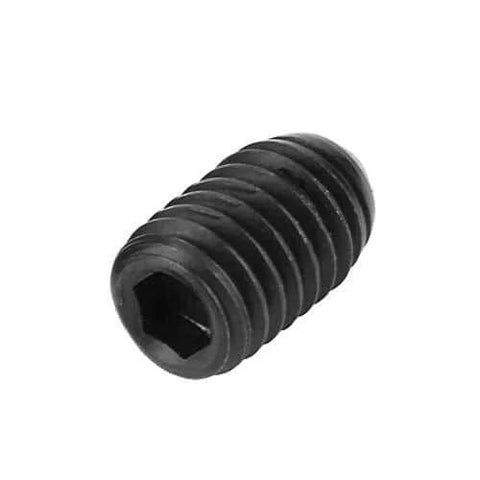 10 pack M5 x 20mm ball plunger screws with hex head, carbon steel spring loaded plungers for positioning, indexing and locking applications