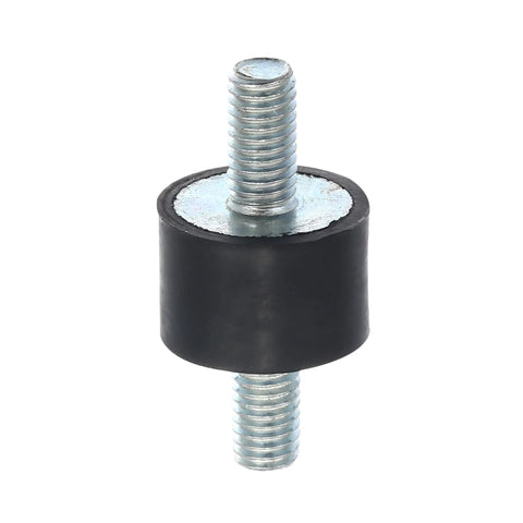 Durable M5 rubber anti vibration isolators dampen engine shocks and reduce noise, protecting compressors, 15x10mm footprint
