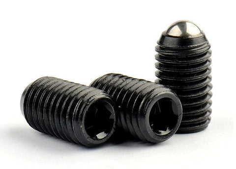 M6 16mm Long Carbon Steel Ball Plunger / Hex Head