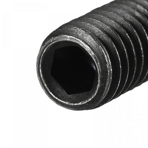 Close-up of Ball Point Set Screws M6 X 12mm High Carbon Steel Hex Socket Grub Screw With Ball Plunger 1.3mm Stroke And 8.0-35N Spring Force