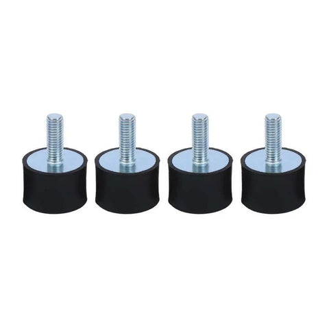 4 Pack M6 Rubber Mounts 6 X 18mm For Shock Absorber Vibration Damping In Cars Boats And Industrial Equipment Anti Vibration Silent Blocks