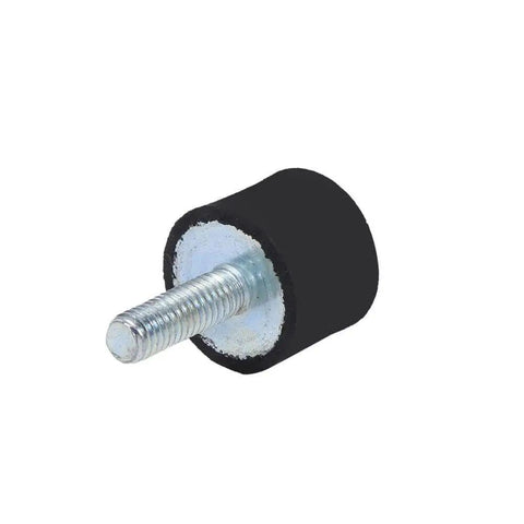 Durable Rubber Vibration Isolator Mount with zinc-coated base for automotive, boats, and industrial machinery noise reduction.