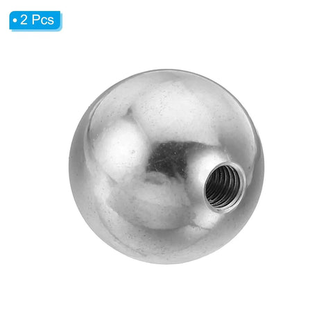 M6x25mm Ball Nut Knob Set 2 Pack In 304 Stainless Steel Round Blind Hole Screw Cap Covers For Lighting Equipment And Machinery DIY Projects
