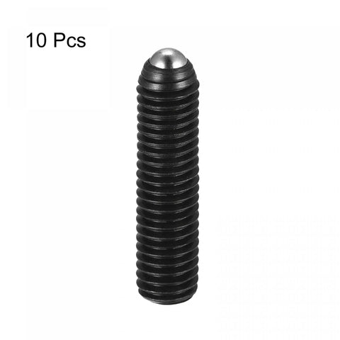 Ball Point Set Screws M8 X 35mm High Carbon Steel Hex Socket Grub Screw With Ball Plunger And 1.8mm Stroke, pack of 10