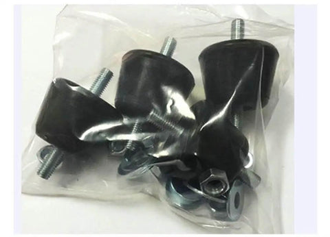 Anti Vibration Mounting Pads Set M8 Damping Silenblocks with nuts and washers in clear packaging for mini split heat pumps