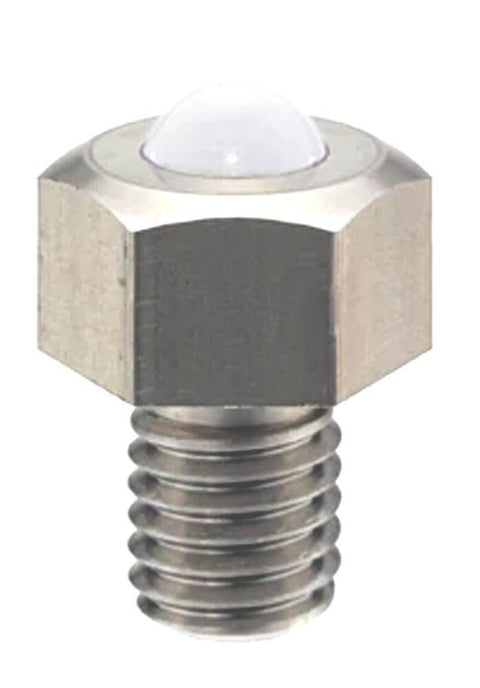 M8 Stainless Steel Hex Head Ball Transfer Stud Unit 10mm Deep