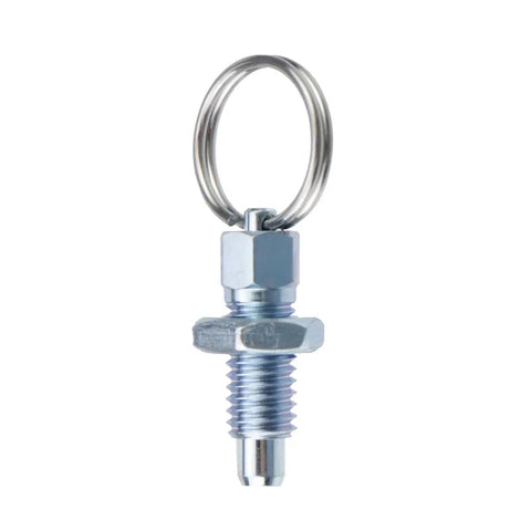 Non Locking Hand Retractable Spring Plunger With Pull Ring 4 Piece Set For Precision Positioning And Easy Quick Indexing M8 1.25 5