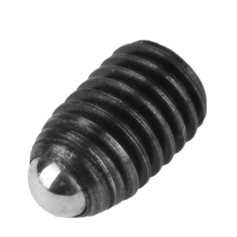✝️ 10pcs M8 (M8x12) Screw Thread Hex Socket Carbon Stainless Steel Ball Drive Spring Plungers Set Push Fit Ball Spring Smooth Plunger(M8*12)