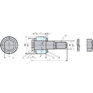 Made in Japan FCL-125 NBK Flexible Flanged Shaft Coupling - VXB Ball Bearings