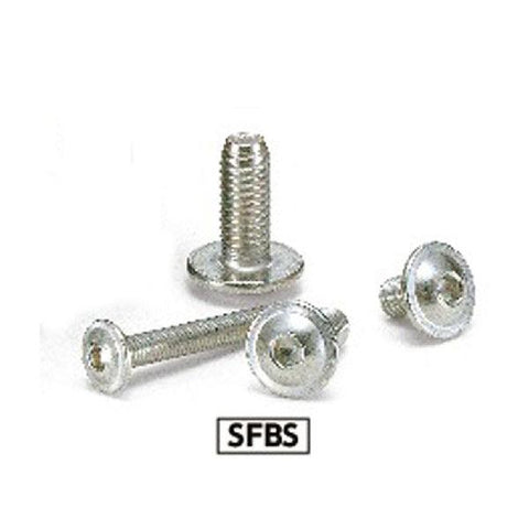 Made in Japan SFBS-M3-6 NBK Socket Button Head Cap Screws with Flange Pack of 20 - VXB Ball Bearings