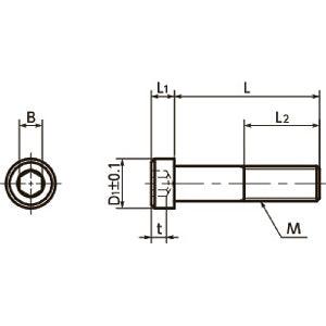 Made in Japan SLHS-M10-16-SD NBK Socket Head Cap Screws with Low & Small Head. Pack of 10 - VXB Ball Bearings