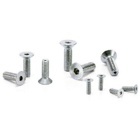 Made in Japan SVFCS-M3-5 NBK Hex Socket Countersunk Head Vacuum Vented Screws with Ventilation Hole Pack of 20 - VXB Ball Bearings