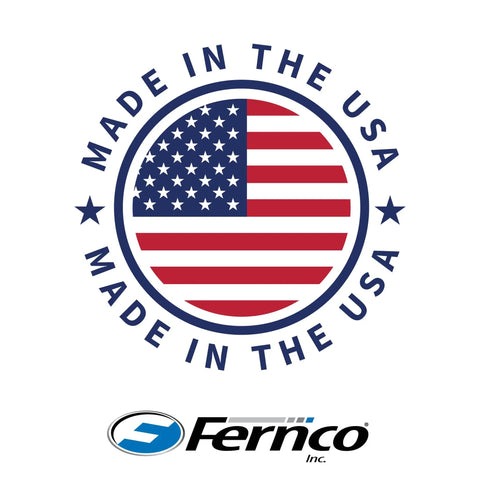 Made in the USA label with American flag and Fernco Inc. logo.