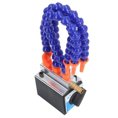 Mist Coolant Lubrication Spray System With Magnetic Base Holder Flexible Adjustment And High Temperature Resistance For Engraving Machines