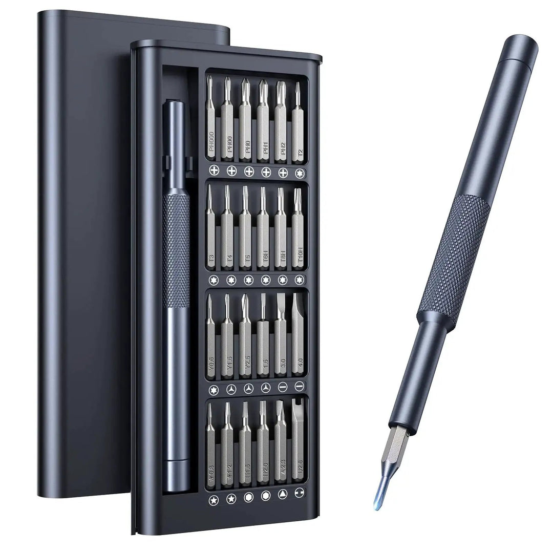 25-In-1 Magnetic Precision Screwdriver Set With Bearin...