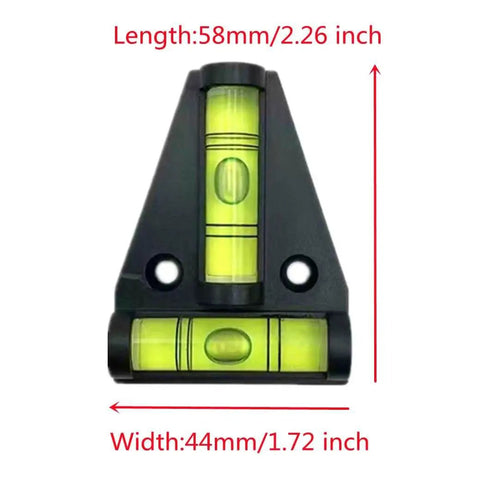 Dual Use Magnetic RV Levelers For Leveling And Stabilization With Screw Mounting, 2 Pack, Acrylic Case Magnetic Base