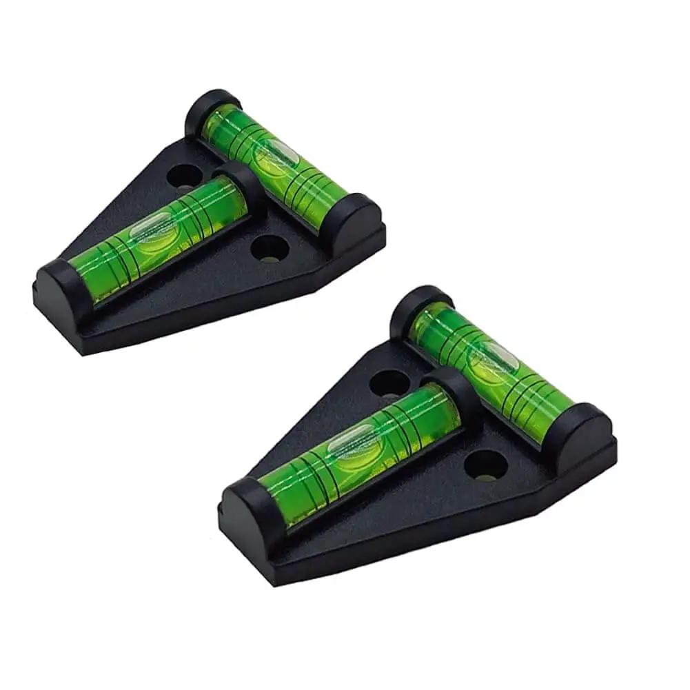 2 Pack Magnetic T Type RV Levelers With Precision Bubb...
