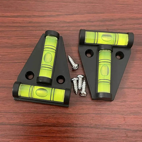 Dual Use Magnetic RV Levelers For Leveling And Stabilization With Screw Mounting, 2 Pack, acrylic case, screws included