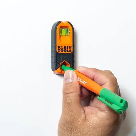 Compact Magnetic Stud Finder And Level With Bubble Vial For Wood And Metal Detection Rare Earth Magnet For Fast Metal Studs