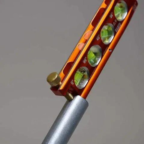 Compact 6-Inch magnetic torpedo level with a V-groove for conduit work delivers hands-free stability on metal surfaces