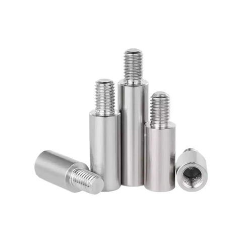 Male To Female Round Standoff Studs, 304 Stainless Steel PCB Spacers M2.5 To M6, five pieces in various lengths view