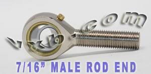 Male Rod End 7/16 POSB7 Right Hand Bearing