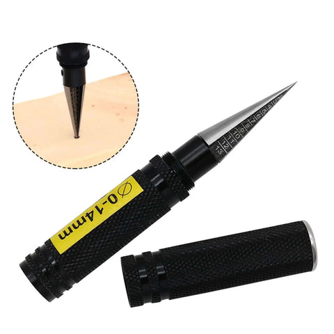 0 To 14mm Model Hole Puncher And Reamer Tool For Aircraft And Car Shells Portable Manual Expanding Drill with Durable Metal Body