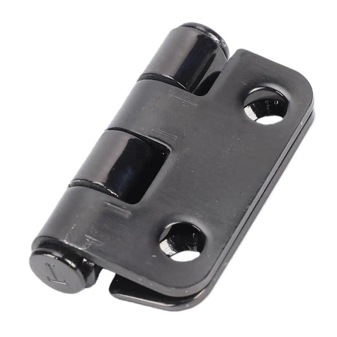 AKLOSIPY 316 marine-grade stainless steel butt hinge, 38mm×38mm, black finish for boat hatches
