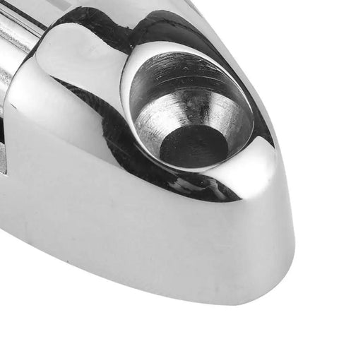 Stainless steel Bimini top deck hinge for boats; 180-degree rotating marine hardware.