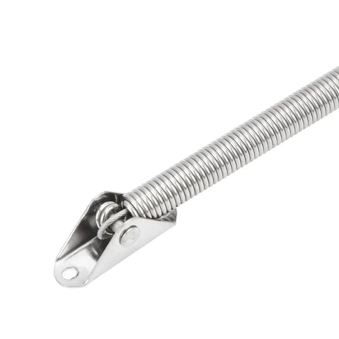 Stainless steel coil support spring with mounting bracket for lid holder