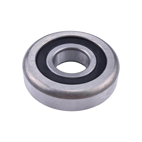 Close-up of mast roller bearing 61236-16600-71 compatible with Toyota forklifts 8FDN15-18 and 8FD15-18.