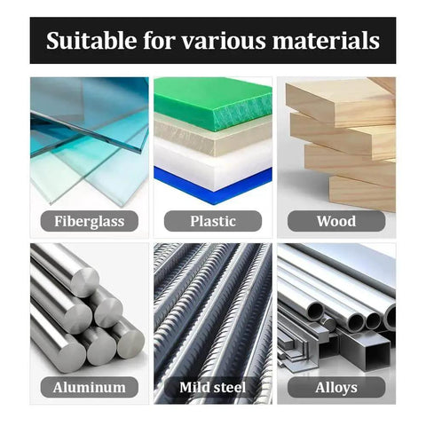 Materials suitable for Half Inch Bridge Reamer Set For Metal Work M2 HSS Car Reamer Tapered Alignment Reamer Drill Bit