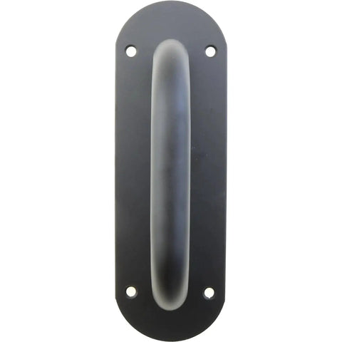 Two Pack Door Handle Pull Plate Stainless Steel Heavy Duty Barn Door Pull Handle For Sliding Barn Door Kitchen Cabinet Matte Black 7.8 Inch By 2.5 Inch Ideal For Residential And Commercial Use With Minimalist Aesthetic Durable Rust Resistant Hardware