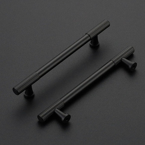 12 Pack Matte Black Cabinet Pulls 5 Inch Center To Center Handles For Cabinets And Dressers Durable Metal Kitchen Drawer Pulls