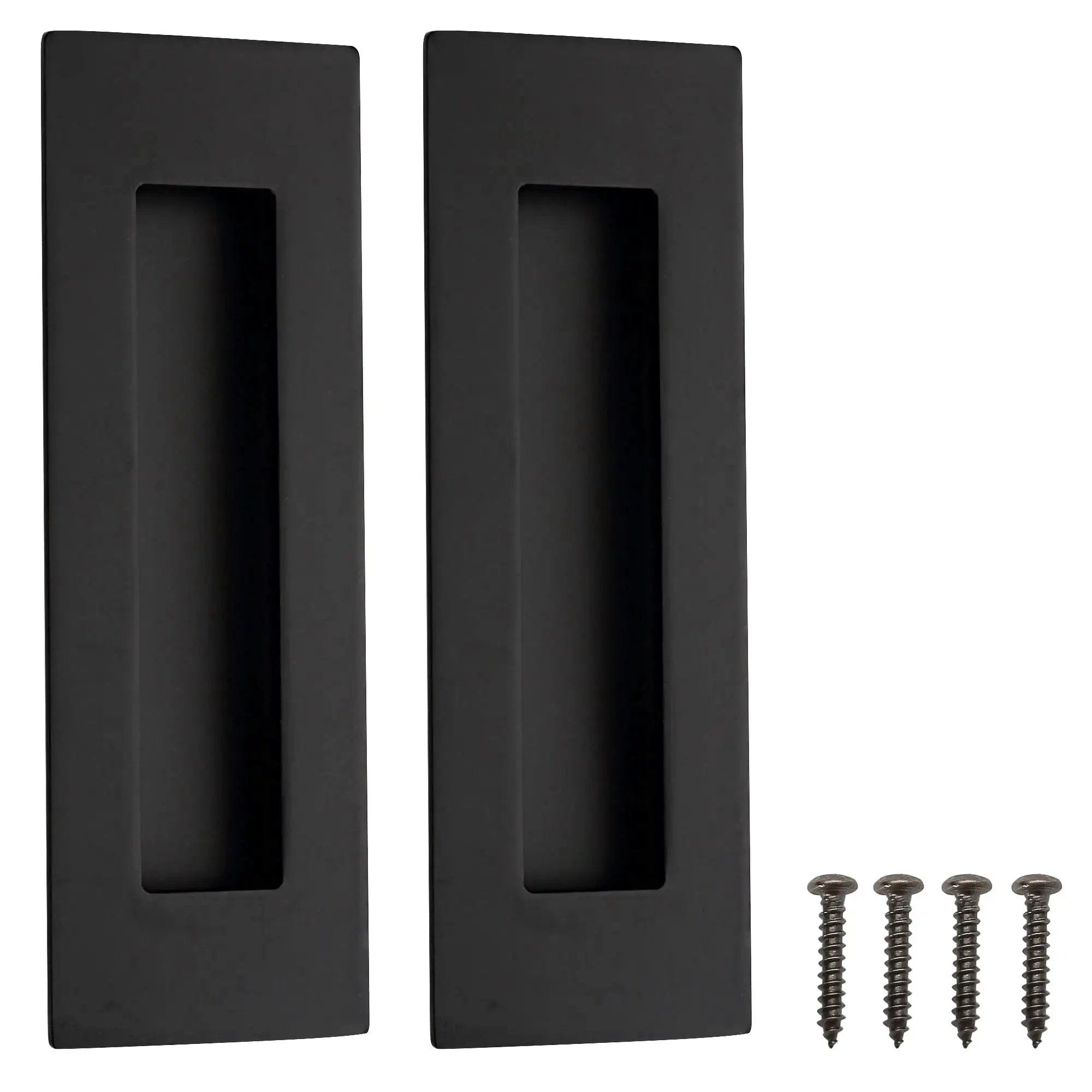 6 Inch Recessed Finger Flush Pulls for Pocket Doors an...