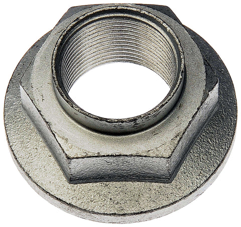 Front Passenger Side Wheel Bearing And Hub Assembly For Mazda Models Pre Loaded Knuckle Kit OE Fix nut close-up