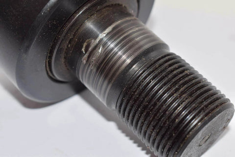 Close-up of Mcgill cfh 2 3/4 sb - flat cam follower showing heavy stud type and fine thread detail for CNC use.
