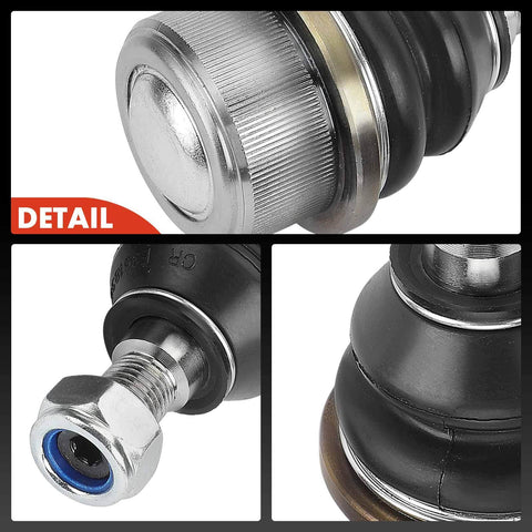Close-up of Two Piece Front And Rear Outer Ball Joint Set For Mercedes-Benz E Class And CLS Series 2003 2011