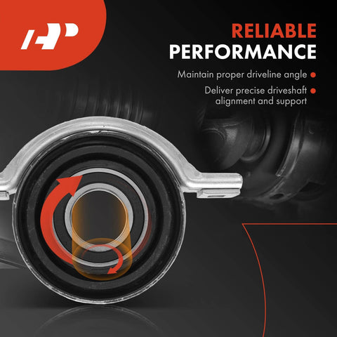 Center Mount Drive Shaft Center Support Bearing For Mercedes-Benz Models Including C230 C240 C32 AMG C320 C280 C350 SLK250 SLK350 SLK280 SLK300 SLK32 AMG CLK320 CLK63 AMG Must Have OEM Style Replacement For Smooth Performance And Vibration Reduction product in focus with branding