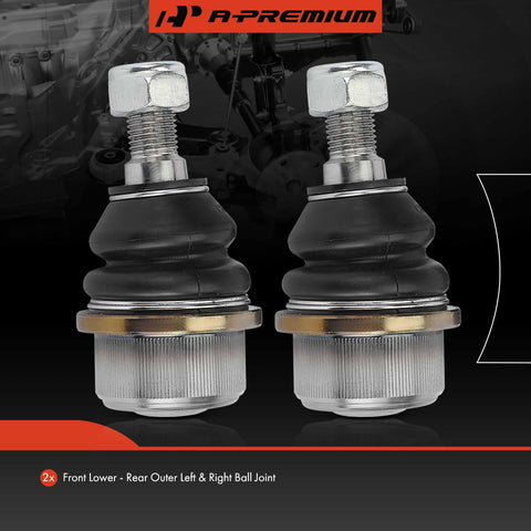 Two Piece Front And Rear Outer Ball Joint Set For Mercedes-Benz E Class And CLS Series 2003 2011, OEM quality, close-up view