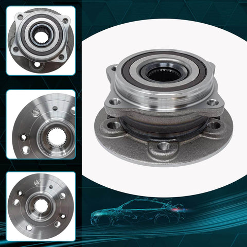 Beefy Front Wheel Bearing And Hub Assembly 513363 For Mercedes Benz GL Class 2013 To 2016 With ABS 5 Lug design